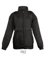 Kinder Jas L889K Kids Windbreaker Surf Sols zwart